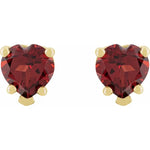 Load image into Gallery viewer, Garnet Pattern Stud Earrings for Women
