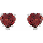 Load image into Gallery viewer, Garnet Pattern Stud Earrings for Women
