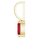 Load image into Gallery viewer, Garnet Birthstone Charm Pendant
