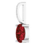 Load image into Gallery viewer, Garnet Birthstone Charm Pendant
