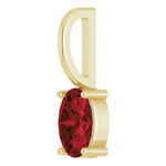 Load image into Gallery viewer, Garnet Birthstone Charm Pendant
