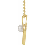 Load image into Gallery viewer, Sterling Silver Pendant with Pearl Pattern and Delicate Design
