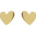 Load image into Gallery viewer, Asymmetrical Heart Earrings
