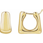 Load image into Gallery viewer, Valentine’s Special Square Shaped Hoop Earrings
