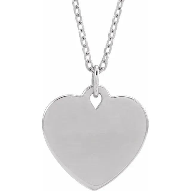 Personalised Gifts for Women: Floral Heart Necklace