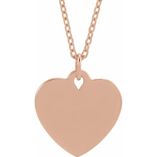 Personalised Gifts for Women: Floral Heart Necklace