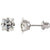 Sparkling Birthstone Stud Earrings