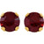 Mozambique Garnet Imitation Earrings