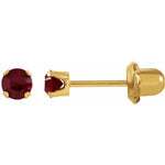 Load image into Gallery viewer, Mozambique Garnet Imitation Earrings
