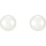 Load image into Gallery viewer, Freshwater Cultured Pearl Stud Earrings
