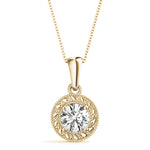 Load image into Gallery viewer, Solitaire Diamond Pendant For Women
