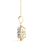 Load image into Gallery viewer, Cushion Fashion Diamond Halo Pendant

