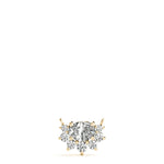 Load image into Gallery viewer, Oval Halo Diamond Pendant for Women
