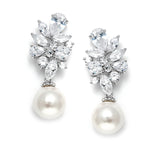 Load image into Gallery viewer, Ivory Pearl Drop Earrings
