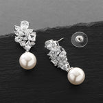 Load image into Gallery viewer, Ivory Pearl Drop Earrings
