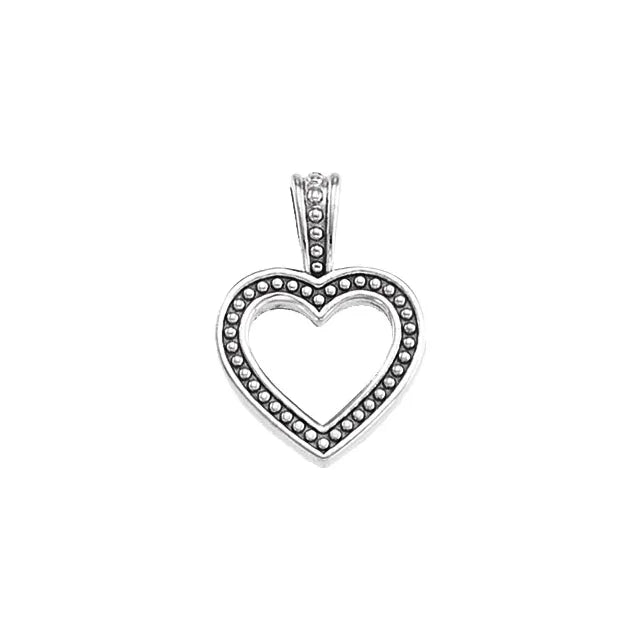 Valentine's Day Jewelry Gifts: Polished Heart Pendant