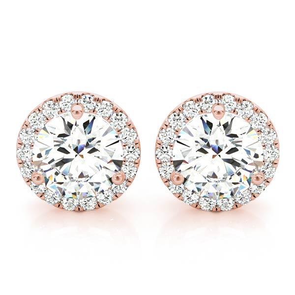 Elegant Three Prong Lab Grown Diamond Studs