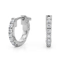 Single Row Lab Grown Diamond Earrings