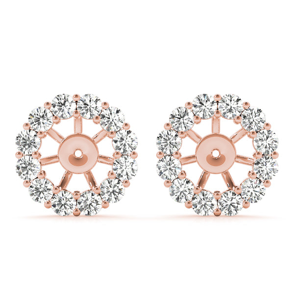 Ethical Lab Grown Round Diamond Earrings