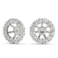 Ethical Lab Grown Round Diamond Earrings