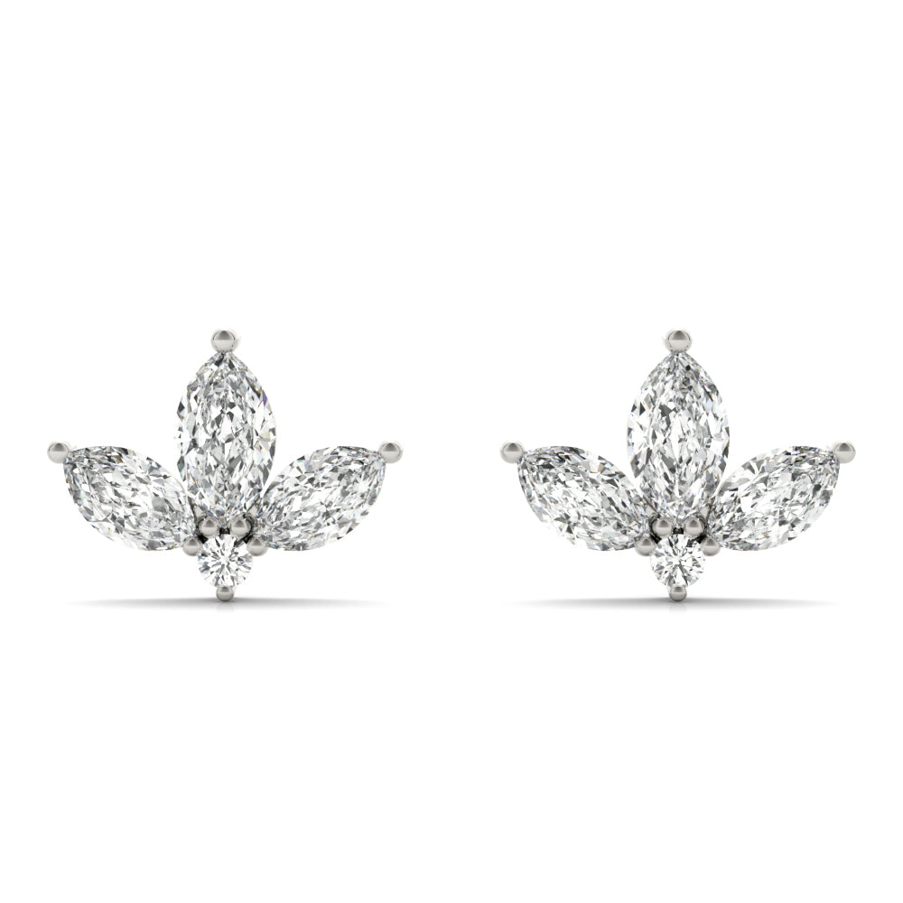 Marquise Diamond Fashion Earrings For Women