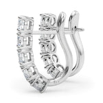 Load image into Gallery viewer, Hoop Earrings With Omega Backs
