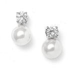 Load image into Gallery viewer, Designer Pearl Stud Earrings
