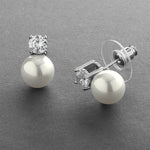 Load image into Gallery viewer, Designer Pearl Stud Earrings
