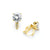 CZ Clip On Stud Earrings