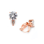 Load image into Gallery viewer, Romantic Rose-Gold Plated Studs
