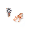 Romantic Rose-Gold Plated Studs