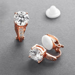 Load image into Gallery viewer, Romantic Rose-Gold Plated Studs
