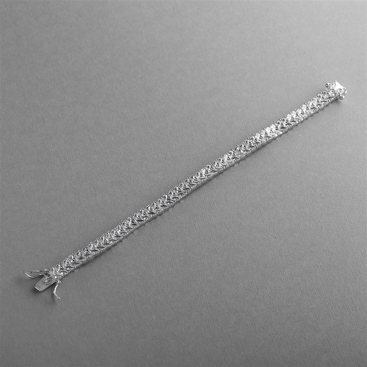 Marquise Cut Diamond Tennis Bracelet