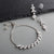 Cubic Zirconia Silver Bridal Bracelet & Earrings Set
