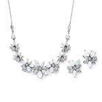 Load image into Gallery viewer, Opal &amp; Cubic Zirconium Wedding Jewelry Set
