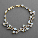 Load image into Gallery viewer, Opal Stone Bridal Bracelet
