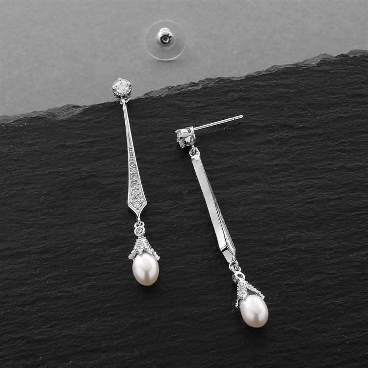 Vintage Freshwater Pearl Earrings