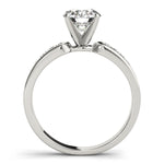 Load image into Gallery viewer, Single-Row Channel-Set Diamond Engagement Ring
