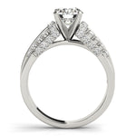 Load image into Gallery viewer, Round Diamond Pave Set Engagement Ring
