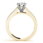 Load image into Gallery viewer, Multi Row Round Diamond Engagement Ring
