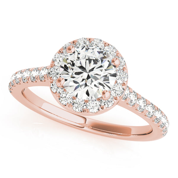 Lab Grown Diamond Halo Engagement Ring