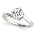 Load image into Gallery viewer, Classic Round-Cut Solitaire Diamond Engagement Ring
