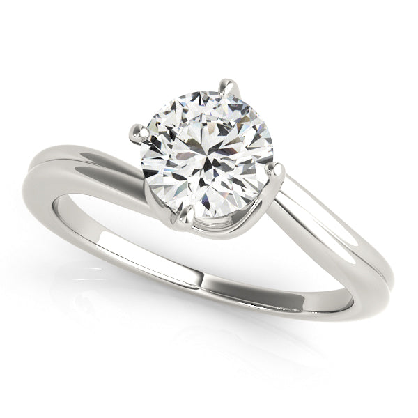 Classic Round-Cut Solitaire Diamond Engagement Ring