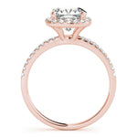 Load image into Gallery viewer, Radiant Cushion Cut Lab Grown Diamond Halo Ring
