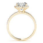 Load image into Gallery viewer, Radiant Cushion Cut Lab Grown Diamond Halo Ring
