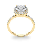 Load image into Gallery viewer, Radiant Cushion Cut Lab Grown Diamond Halo Ring
