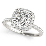 Load image into Gallery viewer, Radiant Cushion Cut Lab Grown Diamond Halo Ring
