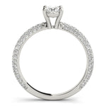 Load image into Gallery viewer, Oval Cut Pave Engagement Ring
