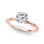 Load image into Gallery viewer, Twisted Design Engagement Ring
