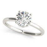 Load image into Gallery viewer, Hidden Halo Solitaire Engagement Ring
